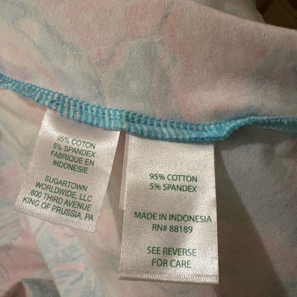 Like-new (sold) Lilly Pulitzer Carice girl’s sz 16 dress w/ strappy v-back. - Picture 8 of 8